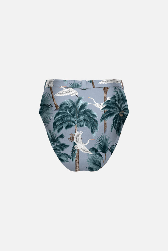 The High Waist Silhouette - Horizon Blue Heron