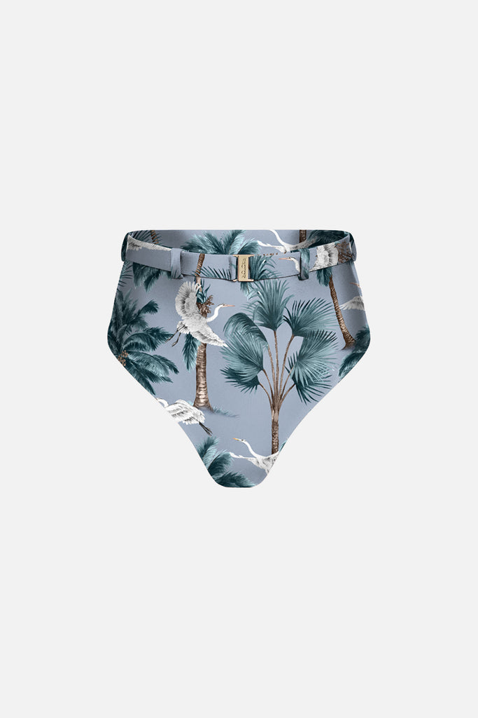 The High Waist Silhouette - Horizon Blue Heron