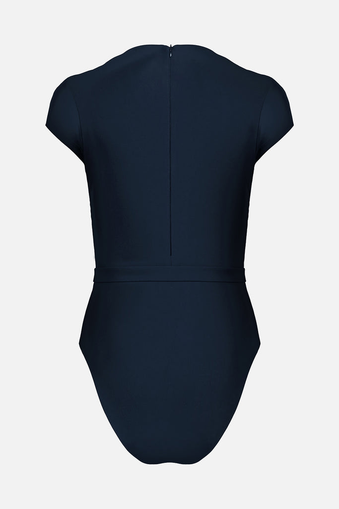 The Plunge Silhouette - Deep Ocean