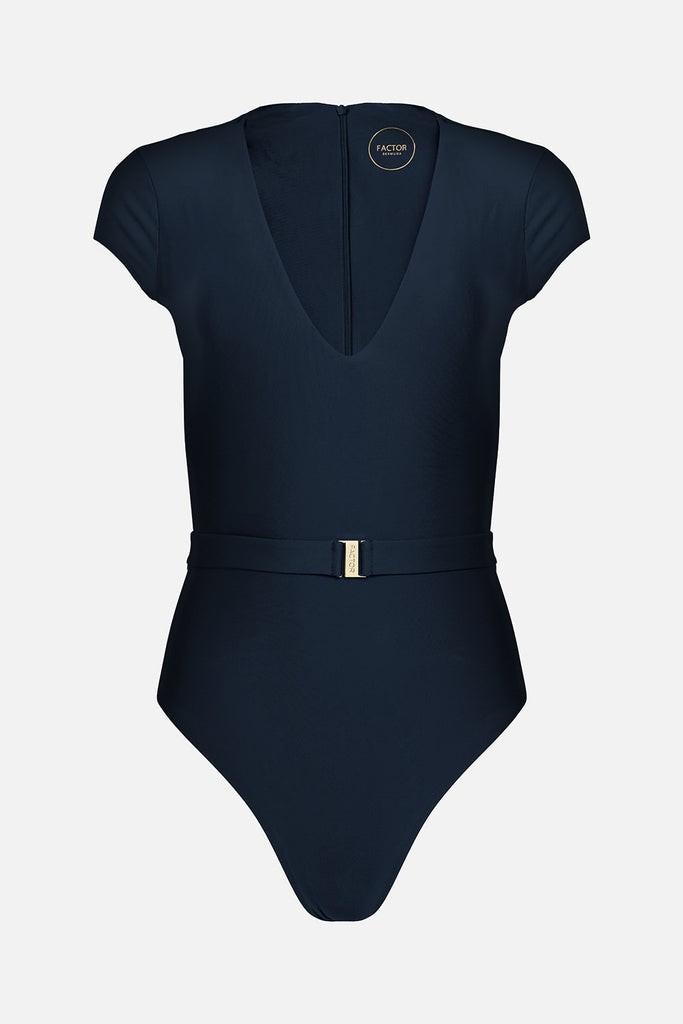 The Plunge Silhouette - Deep Ocean