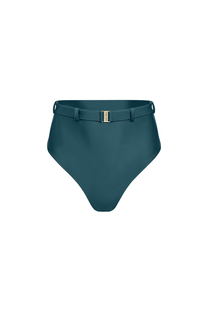 The High Waist Silhouette - Palm Green