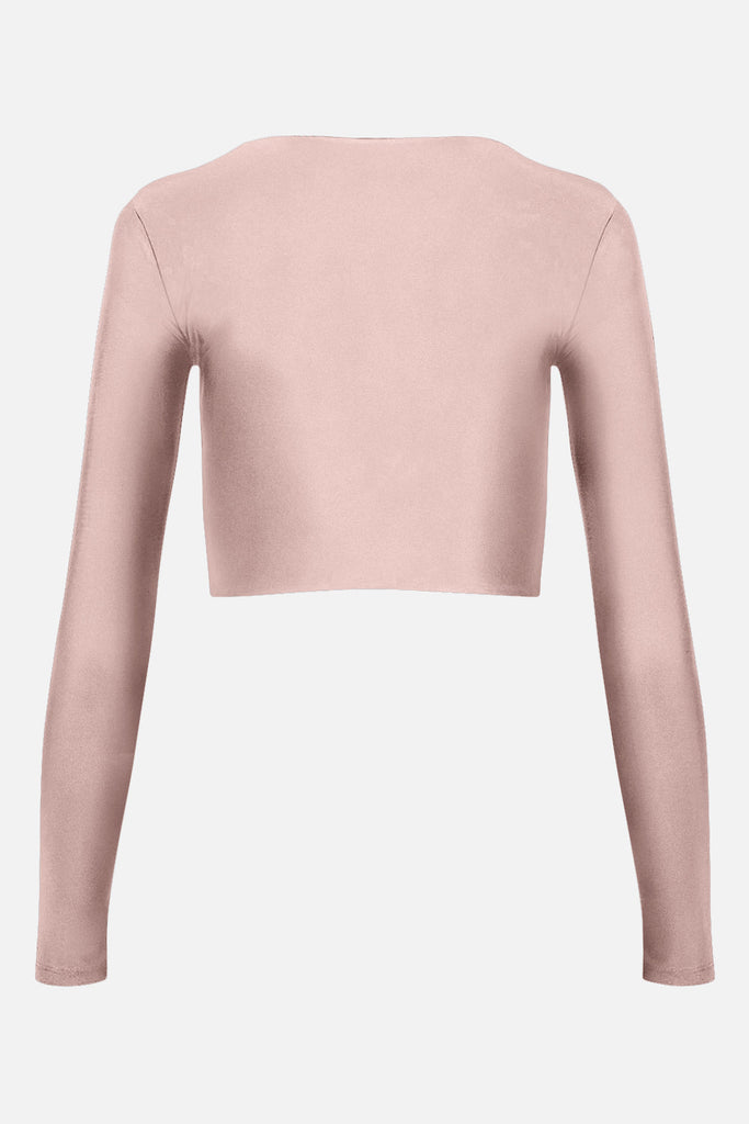 The Crop Crew Silhouette - Pink Sand