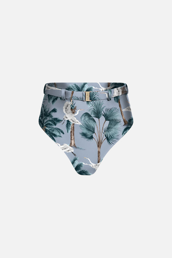 The High Waist Silhouette - Horizon Blue Heron