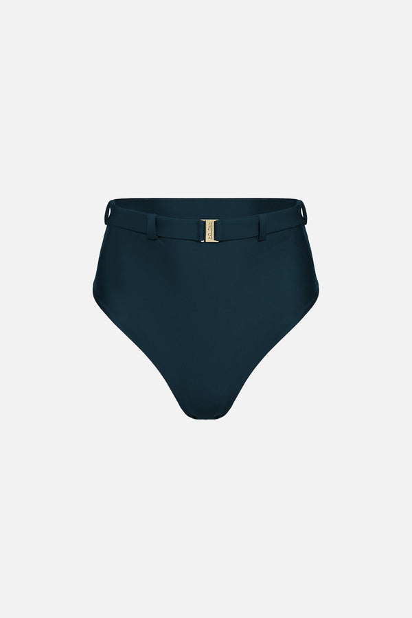 The High Waist Silhouette - Palm Green