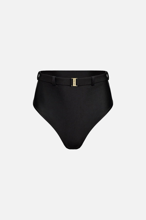 The High Waist Silhouette - Black Onyx